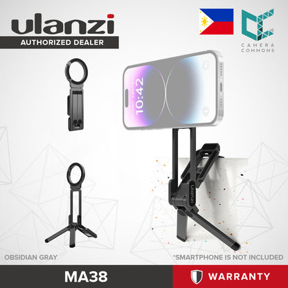 Ulanzi MA38 MagLock Mobile Phone Photography Stand MagSafe Mount 180° Rotatable Aluminum Alloy