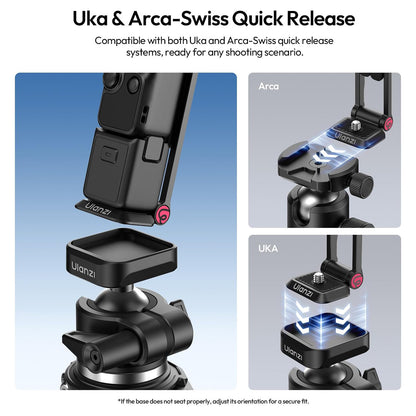 Ulanzi MA66 Magnetic Quick Release Mini Camera Tripod for DJI OSMO Pocket 3