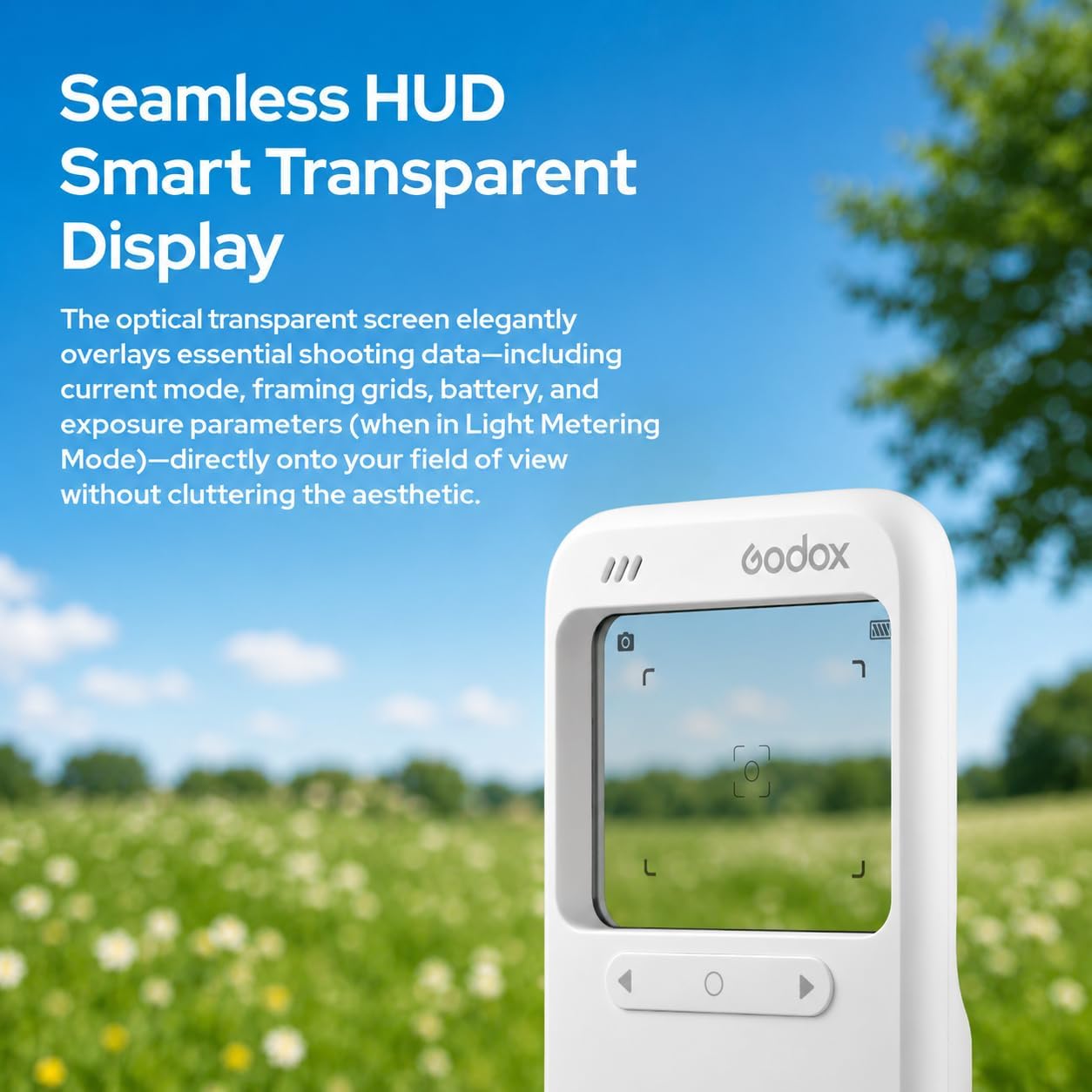Godox C100 Mini Camera with Transparent Viewfinder Portable Compact for Photo & Video
