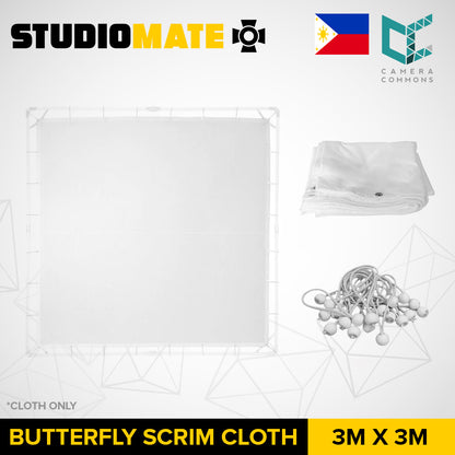 STUDIOMATE White Cloth for Butterfly Scrim Accessories Photography Video Studio Camera Equipment