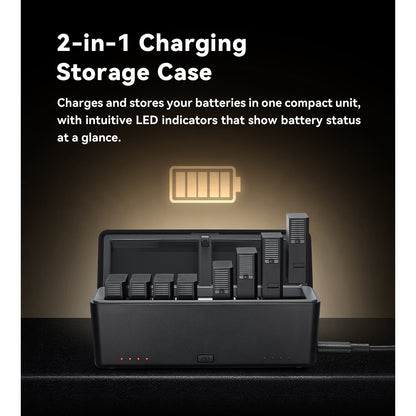Godox STA-CH08 Charging Case Charger for SkyTalk Air Batteries Headset System Camera Accessories