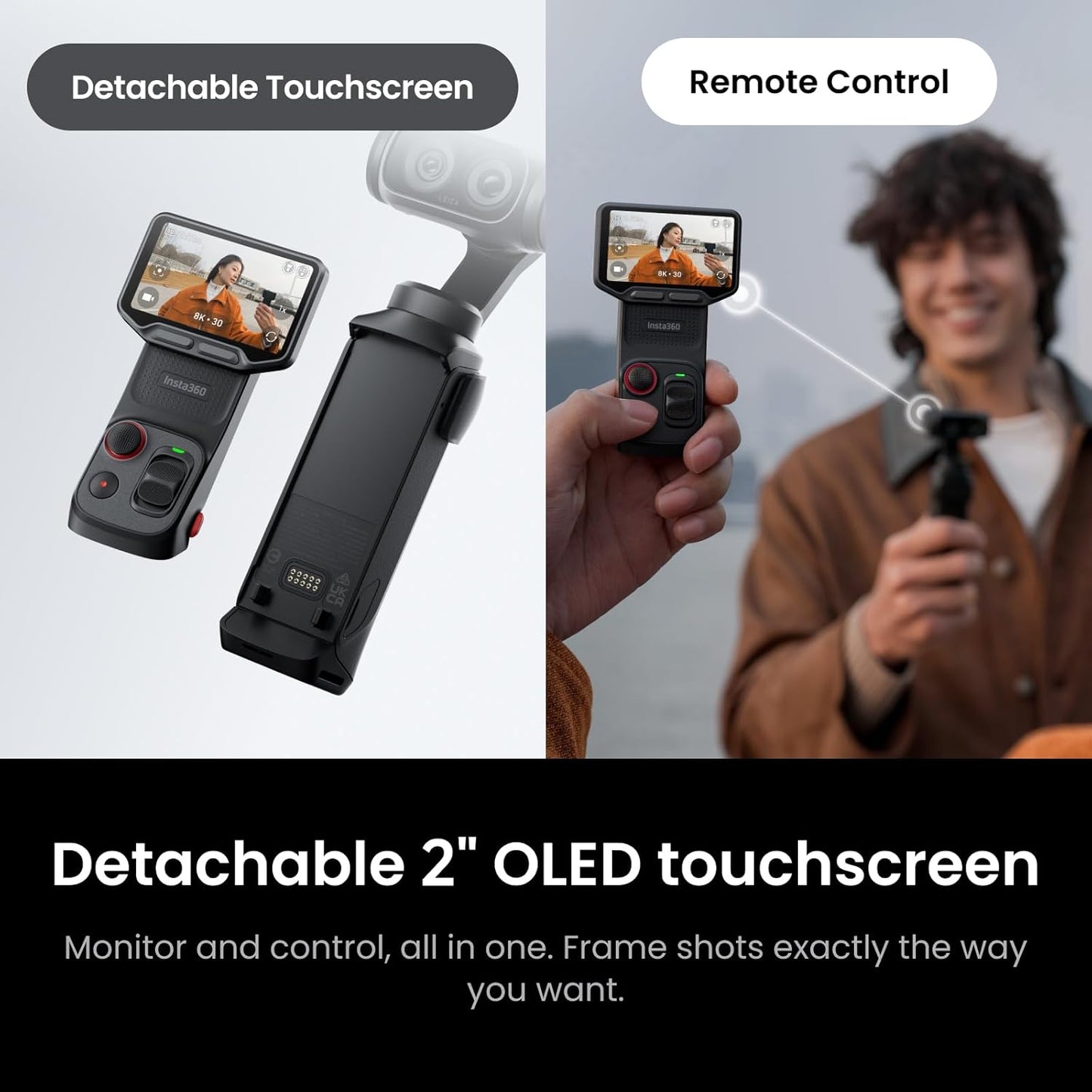 Insta360 Luna Ultra Dual-Lens Gimbal Camera (Standard Combo/Creator Bundle) 8K Dual Leica Lenses