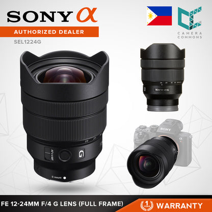 Sony FE 12-24mm f/4 G E-Mount Lens Ultra Wide Zoom Full-Frame Format for Mirrorless Cameras