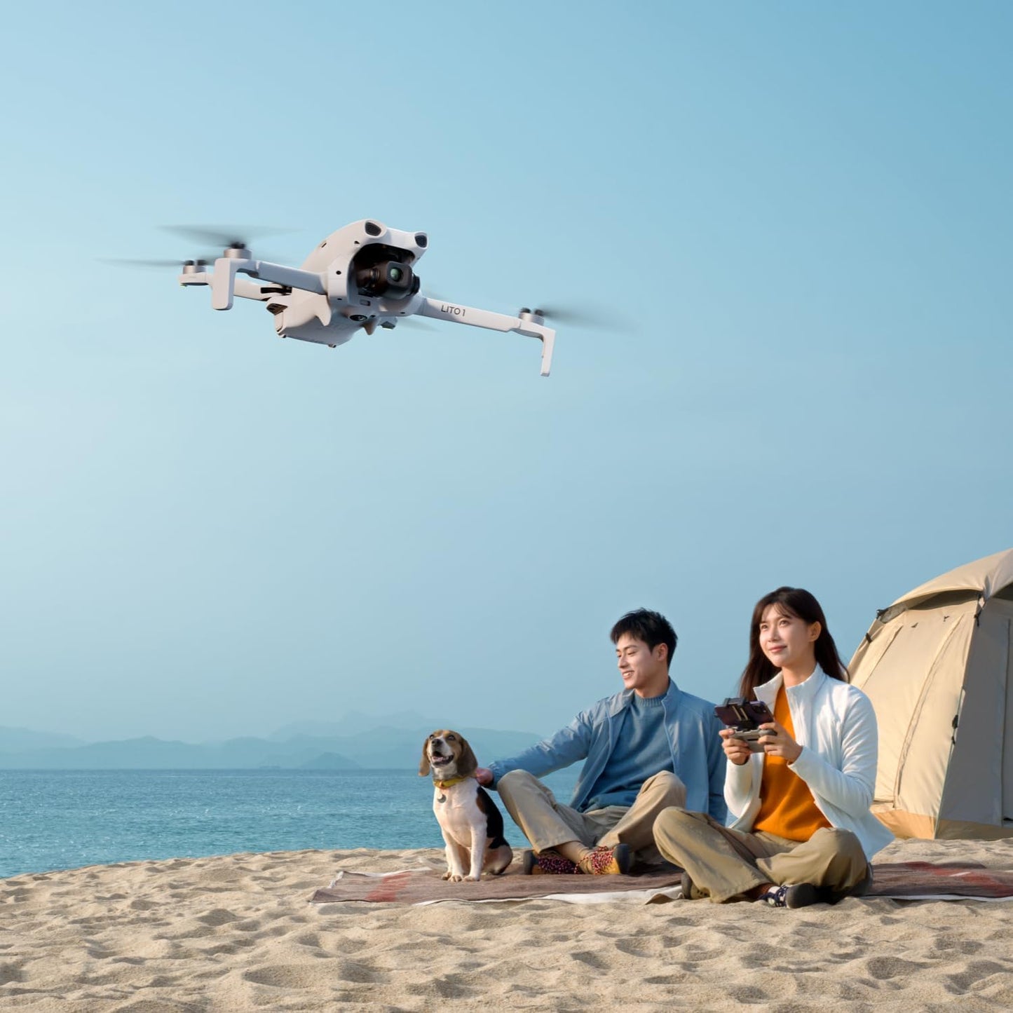 DJI Lito 1 4K Camera Drone for Beginners Smooth ActiveTrack Stable Video Transmission