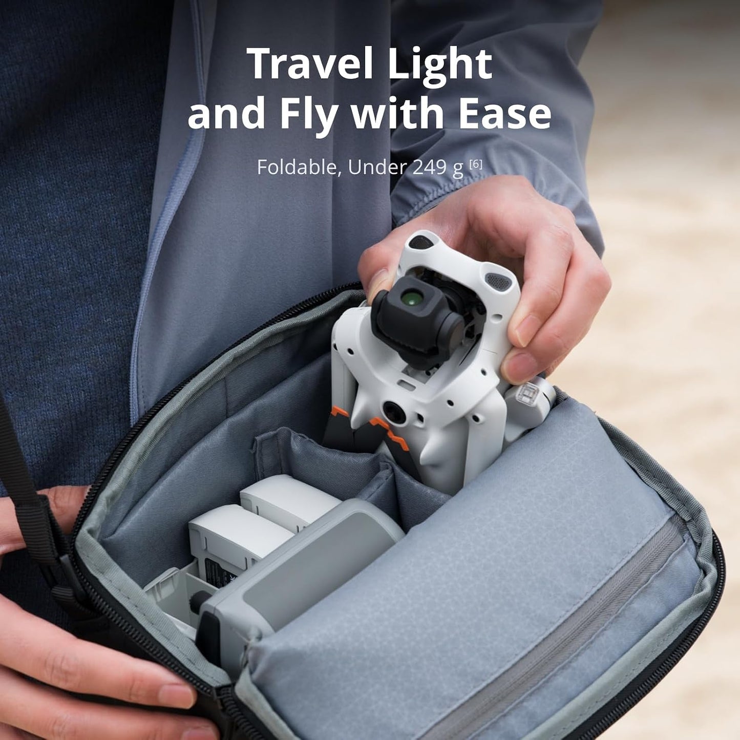 DJI Lito 1 4K Camera Drone for Beginners Smooth ActiveTrack Stable Video Transmission