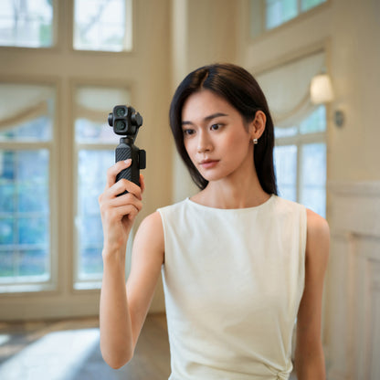 DJI Osmo Pocket 4P 4K Gimbal Camera 240fps Slow Motion Rotating OLED Touchscreen Vlog Dual Cam