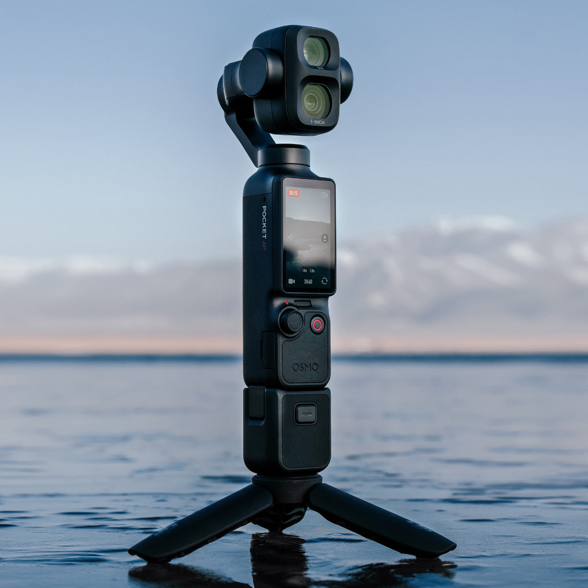 DJI Osmo Pocket 4P 4K Gimbal Camera 240fps Slow Motion Rotating OLED Touchscreen Vlog Dual Cam