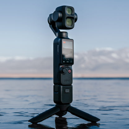 DJI Osmo Pocket 4P 4K Gimbal Camera 240fps Slow Motion Rotating OLED Touchscreen Vlog Dual Cam