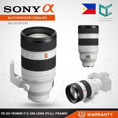 Sony FE 50-150mm f/2 GM Lens Ultra-Fast Portrait-Length Zoom for E-Mount Full-Frame Cameras
