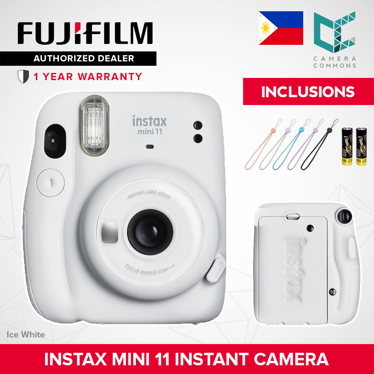 FUJIFILM Instax Mini 13 / Mini 12 / Mini 11 Instant Camera