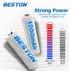 Beston AA 1200mAh Rechargeable Battery