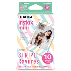 FUJIFILM Instax Mini Stripe Instant Film (10 Sheets)