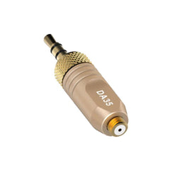 Deity Microphones DA35 Locking 3.5mm TRS to Microdot Adapter (Beige)