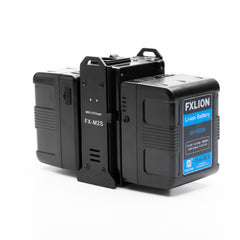 Fxlion 198Wh Square V-mount Battery 2 Battery Kit w/ Mini Dual V-mount Charger
