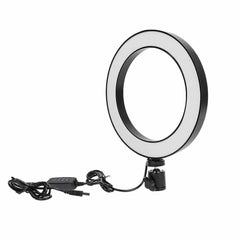 RL-08 LED Ring Light 8" 26cm Fill Light for Photography Vlogging Makeup | With 6ft / 180cm Stand