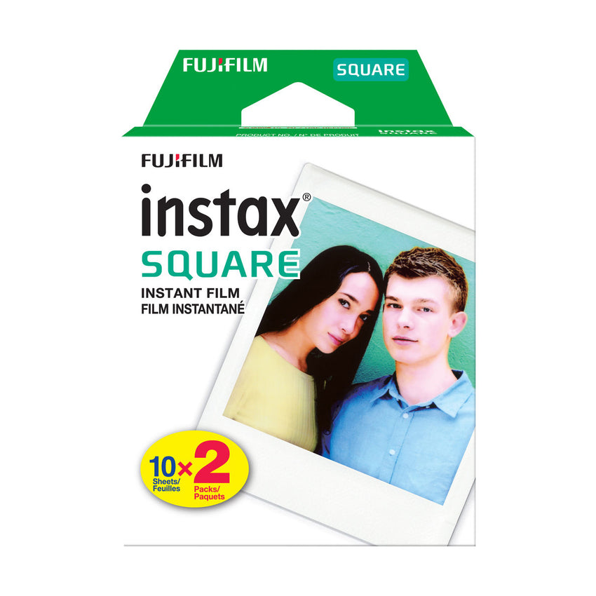 FUJIFILM Instax Square Glossy Instant Film (20 Sheets)