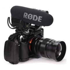 Rode VideoMic Pro Compact Directional On-Camera Microphone with Rycote Lyre Shockmount Video Mic Pro DSLR Mirrorless with FREE Deadcat