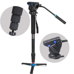 Benro A48TDS4 Monopod with Screw Lock Feet for DSLR Camcorder Mirrorless Photography Travel