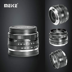 Meike 50mm f/2.0 Fixed Manual Focus Lens for Sony E Mount