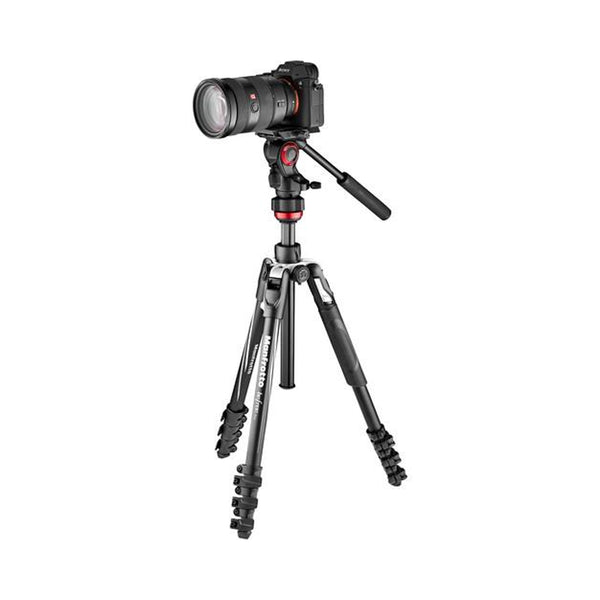 Manfrotto Befree Live Aluminum Lever-Lock Tripod Kit with EasyLink & Case MVKBFRL-LIVE