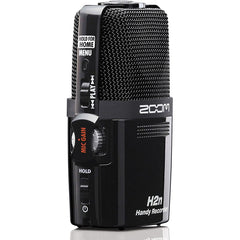 Zoom H2N Stereo/Surround-Sound Portable Recorder, 5 Built-In Microphones, X/Y, Mid-Side, Surround Sound, Ambisonics Mode, Records to SD Card, For Recording Music, Audio for Video, and Interviews