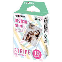 FUJIFILM Instax Mini Stripe Instant Film (10 Sheets)