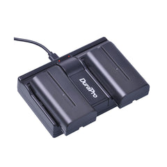 DuraPro LCD Dual Fast Charger for SONY NP-F960 NP-F970 NP F960 F970 Rechargeable Battery and HVR-HD1000 HVR-HD1000E HVR-V1J