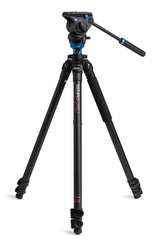 Benro S4 Single Leg Aluminum Video Tripod Kit (A2573FS4)