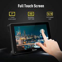 Desview R7S 7" Touch Screen 1000nits 1920×1200 Field Monitor HDMI & 3G-SDI