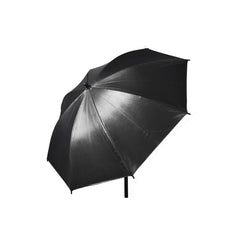 108cm/43 inch Black Silver Umbrella Studio Photography Diffuser Umbrella for Camera Flash or Strobe