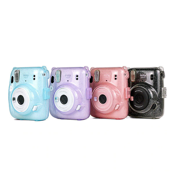 Fujifilm Instax Mini 11 Transparent Protective Crystal Case Cover Fuji Mini11 Clear CASE ONLY