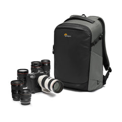 Lowepro Flipside BP 300 AW III Camera & Laptop Backpack, Black and Dark Grey