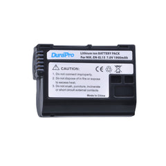 2 pcs DuraPro EN-EL15 ENEL15 EN EL15 Battery w/ FREE Battery Case