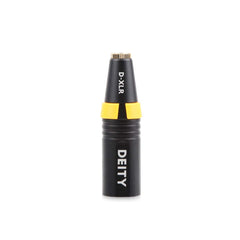 Deity Microphones D-XLR 3.5mm to XLR Adapter with Phantom to Plug-In Power Conversion