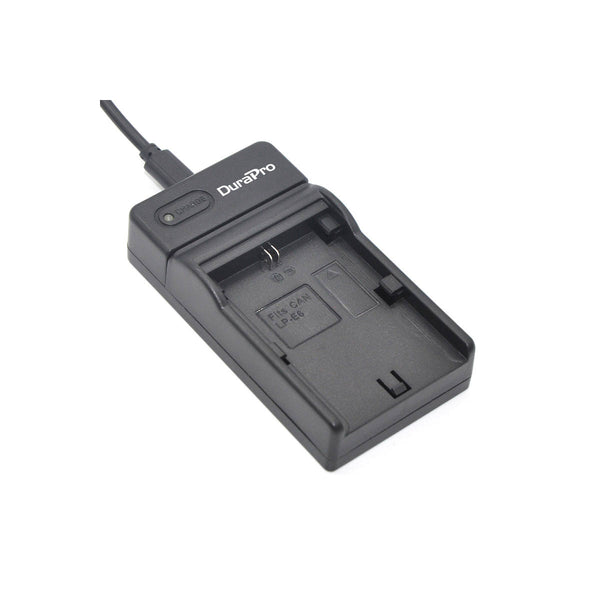 DuraPro USB Camera Battery Charger For Canon LP-E6 LP-E6 LP-E6N Battery