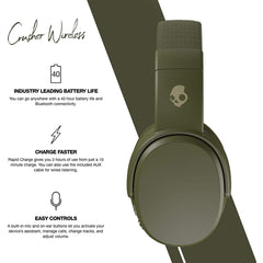 Skullcandy CRUSHER Wireless Over-Ear Headphone Headset