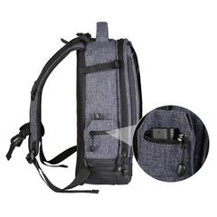 K&F Concept Nylon Large DSLR Camera Backpack for Travel Outdoor Photography fit Canon Nikon for DSLR  Mirrorless Camera Travel Photography Bag -  KF13.044