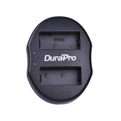 DuraPro Fujifilm NP-W126 2pcs Battery and Dual USB Charger for Fujifilm Mirrorless Cameras