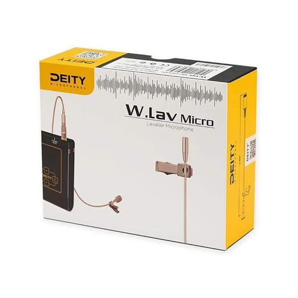 Deity Microphones W.Lav Micro 3mm Lavalier with 3.5mm DA35 Microdot Adapter for Standard 3.5mm Wireless Kits
