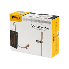 Deity Microphones W.Lav Pro 4mm IP57 Waterproof Lavalier with 3.5mm DA35 Microdot Adapter