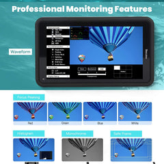 Desview R5 5.5 inch Touchscreen On-Camera Field Monitor 1920x1080 IPS with HDR/3D-Luts/Dual-use Battery System on-Camera-Touchscreen-Field-Monitor