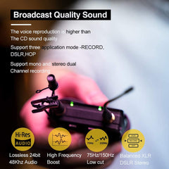 Deity Microphones Deity Connect Dual-Channel True Diversity Wireless System (2.4 GHz)