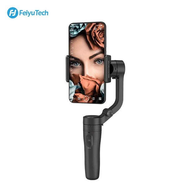 Feiyutech VLOG Pocket a Pocket Sized Foldable 3 axis Smartphone Handheld Gimbal Stabilizer for Smartphone