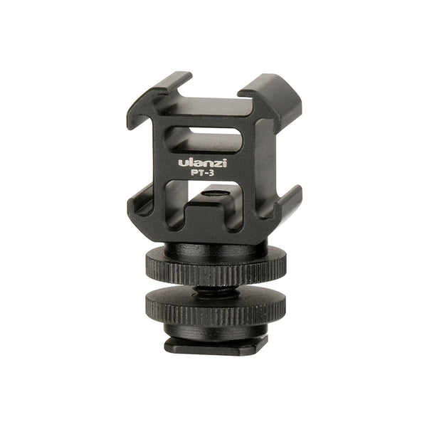 Ulanzi PT-3S Hot Shoe Mount Adapter with Mount for DSLR Camera PT-3 S