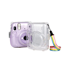 Fujifilm Instax Mini 11 Transparent Protective Crystal Case Cover Fuji Mini11 Clear CASE ONLY