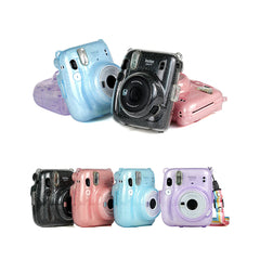 Fujifilm Instax Mini 11 Transparent Protective Crystal Case Cover Fuji Mini11 Clear CASE ONLY