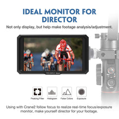 Feelworld Master MA5 5 inch Camera Field Monitor, with 4K HDMI 8V DC in/Out, Full HD 1920x1080 IPS Video Assist for DSLR