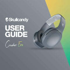 SkullCandy CRUSHER EVO Wireless Sensory Bass Over-Ear Headphone Headset with Personal Sound