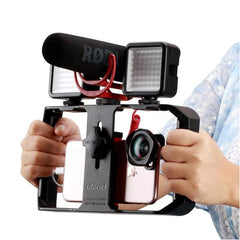 Ulanzi U-Rig Pro Smartphone Rig w 3 Shoe Film making Case Handheld Phone Video Vlog Vlogging Livestream U Rig Pro