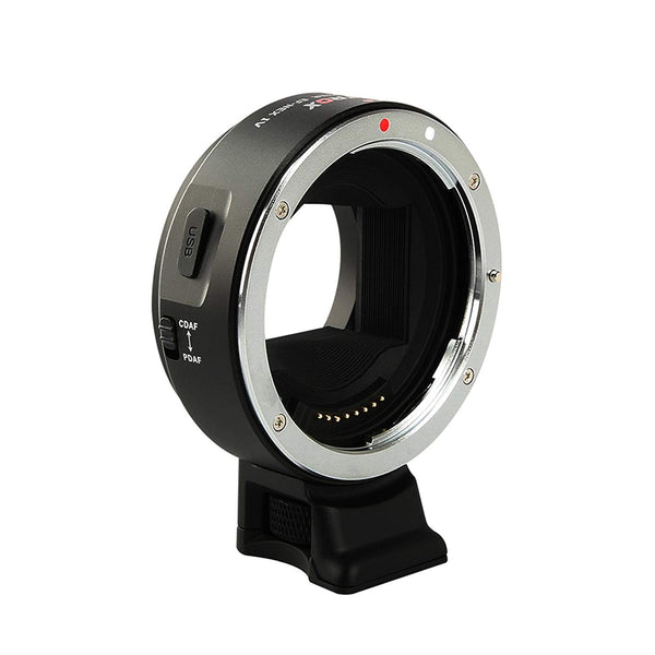 Viltrox EF-NEX IV High-Speed Auto-Focus Lens Mount Adapter Converter for Canon EF Lenses to Sony E Mount A9 A7 A7R A6300 A6500 NEX Series DSLR Cameras